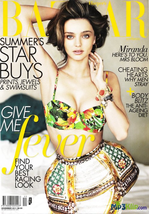 Миранда Керр (Miranda Kerr) обнажилась для Harper's Bazaar