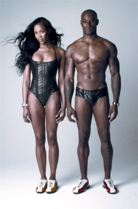 Naomi Campbell и Tyson Beckford