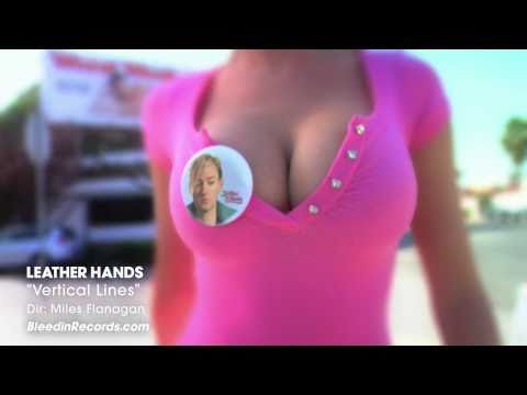 LEATHER HANDS - Vertical lines