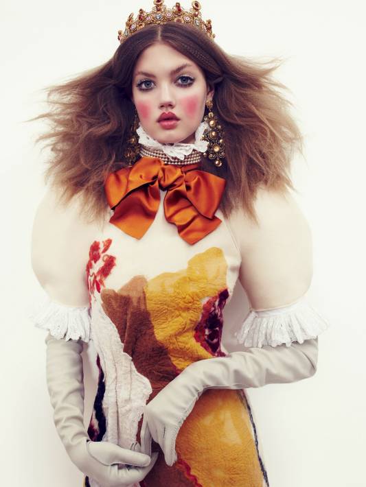 Фотосессия для журнала Vogue Japan (декабрь 2013)