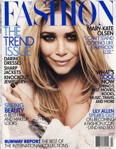 Мэри-Кейт Олсен (Mary-Kate Olsen) в Interview Magazin и Fashion.