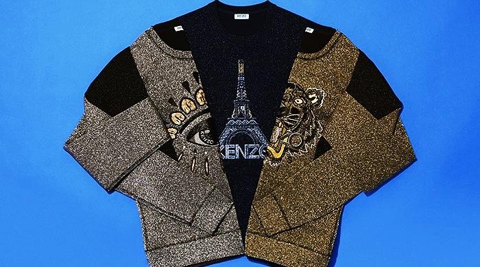 Рождественские свитшоты Kenzo