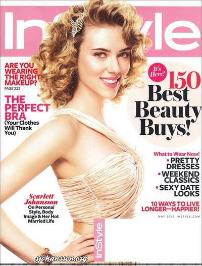 Скарлетт Йохансон (Scarlett Johansson) в InStyle