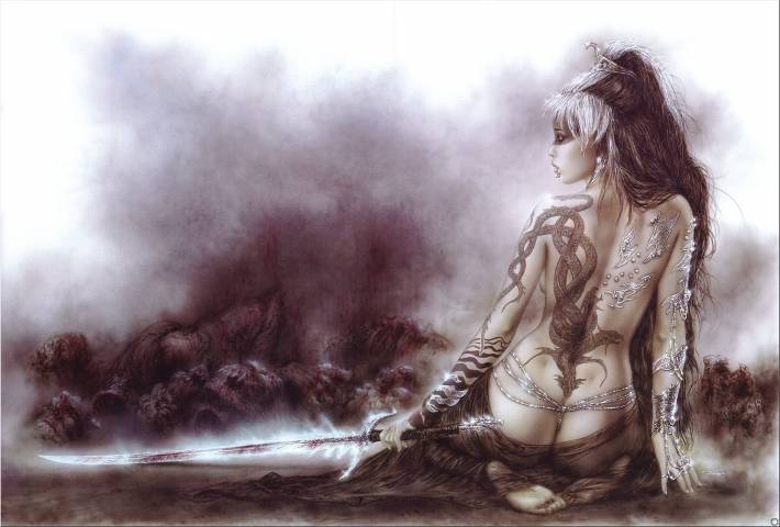 luis royo  - Фото обои