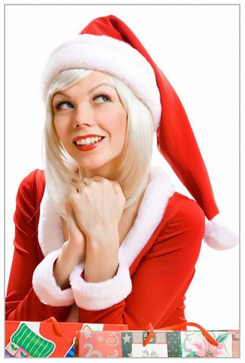 Новый год еще далеко, но такие милые Снегурочки