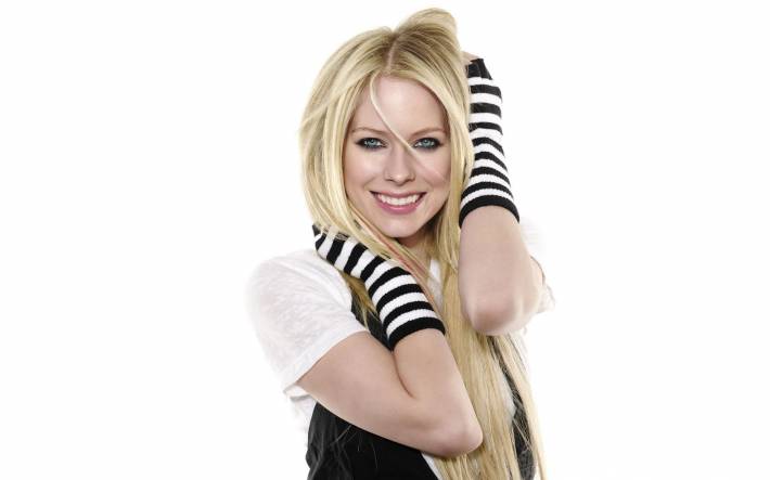 avril lavigne whibley  - Фото обои