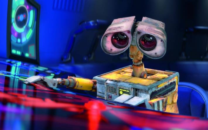 wall-e, typing, high-tech