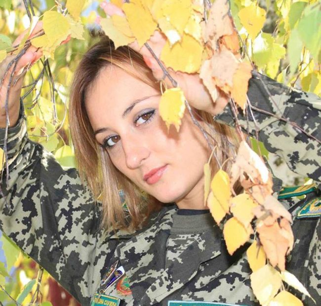 Украинские пограничницы