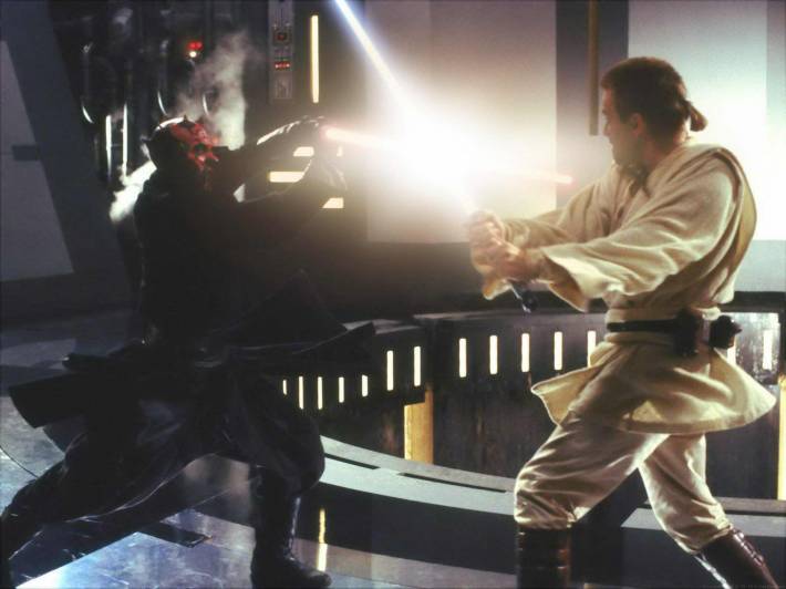 звездные войны, darth maul, obi wan kenobi, star wars