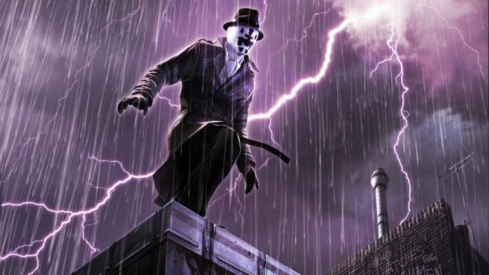 хранители, watchmen, роршах, молния