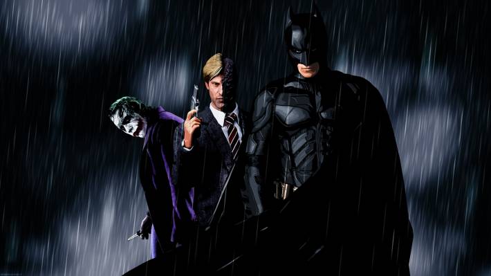 бэтмен, черный, рыцарь, джокер, batman