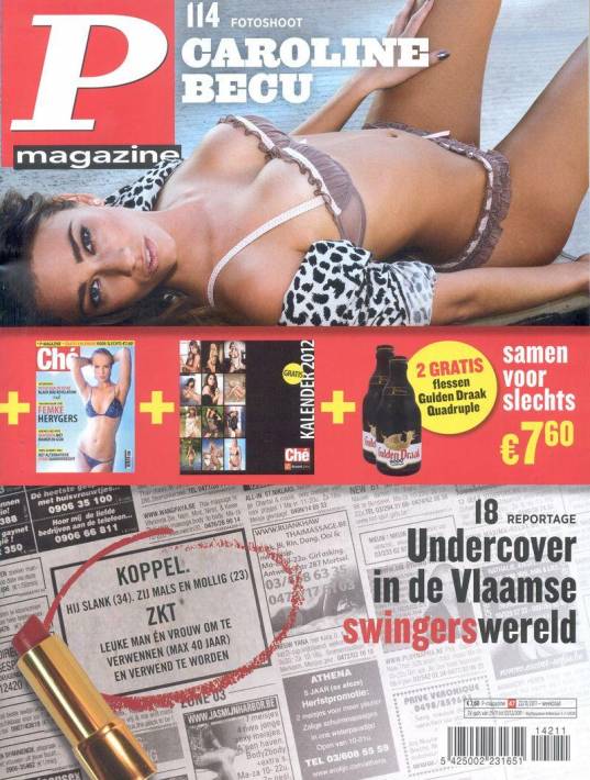 Сексуальная Caroline Becu - P November 2011  Belgium