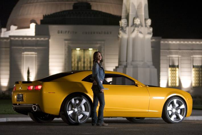 трансформеры, megan fox, camaro