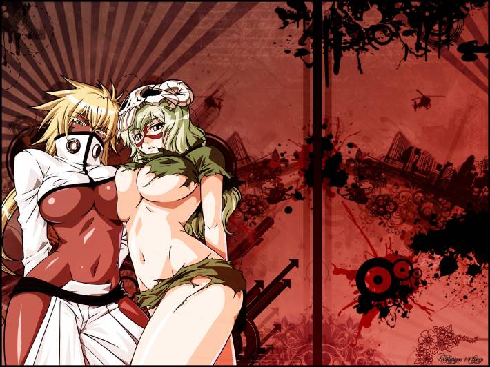 bleach, espada, nell, hallibel, сиськи