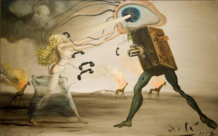сальвадор дали, salvador dali, арт, рисунок