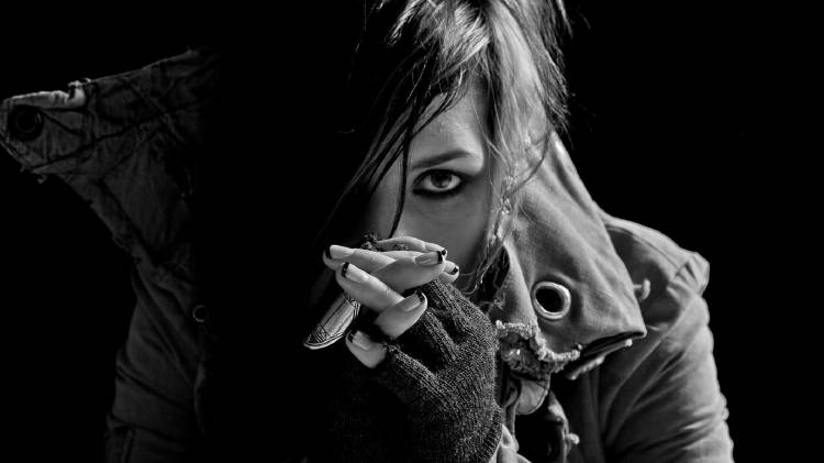 skylar grey, holly brook, взгляд   - Обои