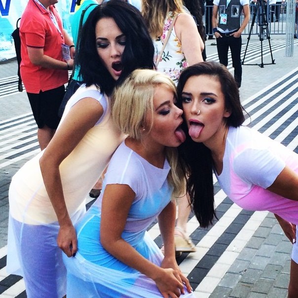 Группа "Serebro" прибыло в Юрмалу.