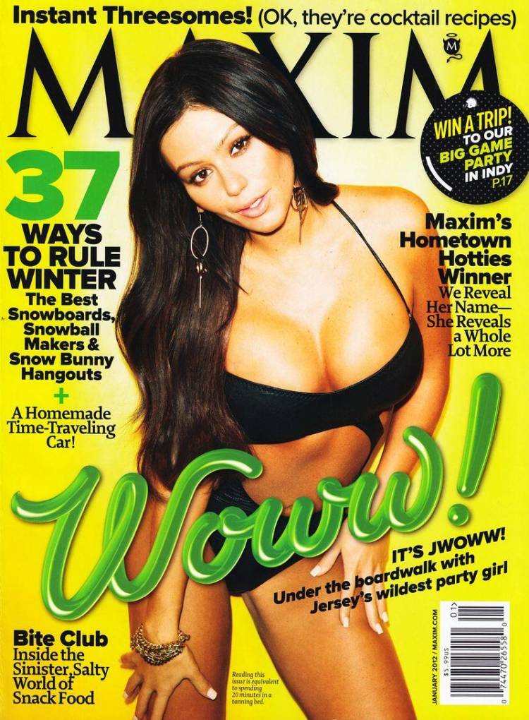 Голая Jenni Farley - Maxim January 2012  USA