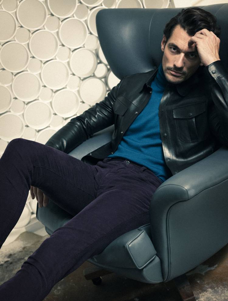 Дэвид Ганди (David Gandy) в фотосессии Ричарда Стоу