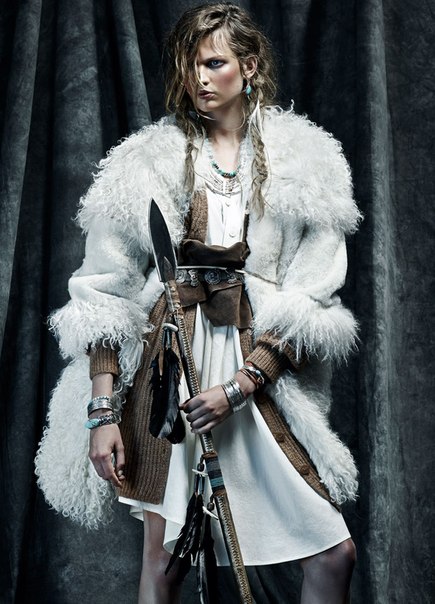 Bette Franke by Tob Knott for Vogue Spain November