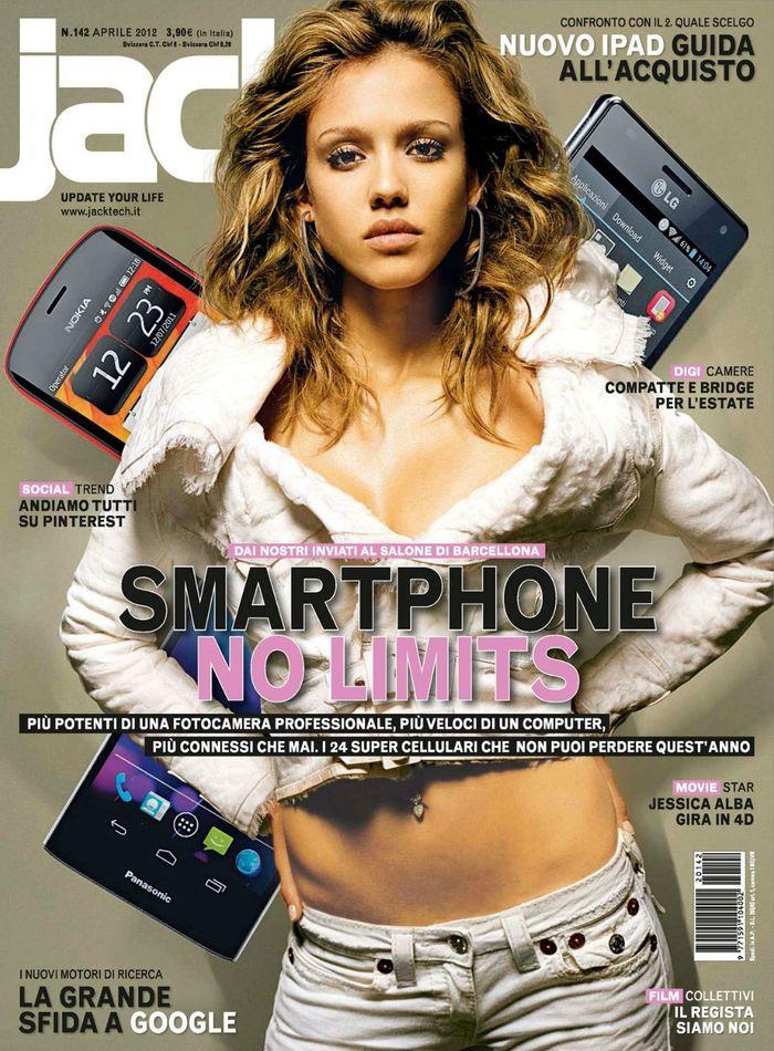 Секси Jessica Alba - Jack April 2012  Italy