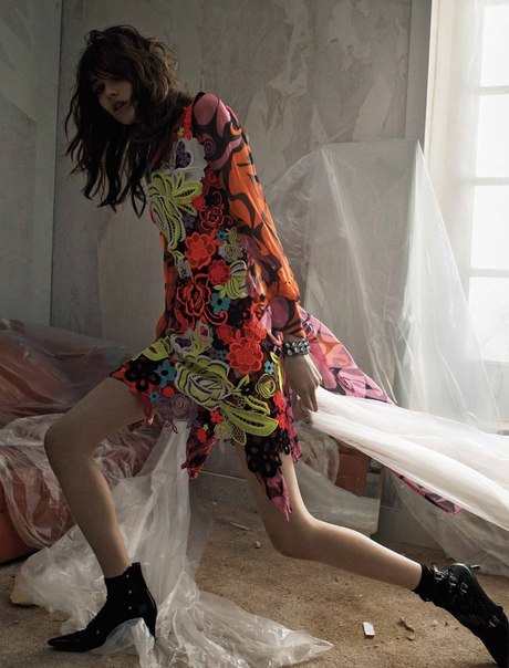 Grace Hartzel by Gregory Harris for Interview Magazine