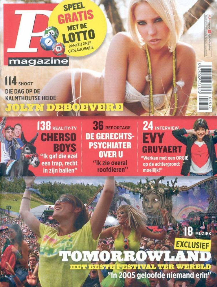 Сексуальная Jolyn Deboevere - P April 2012  Belgium