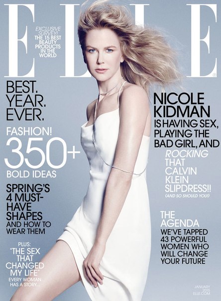Николь Кидман для Elle