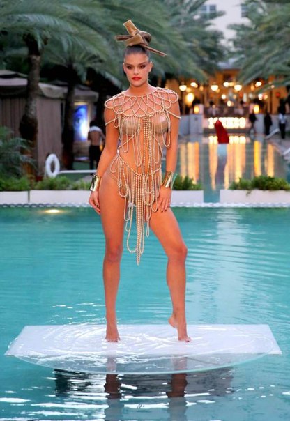Nina Agdal – Photo Magazine Photoshoot Candids in Miami