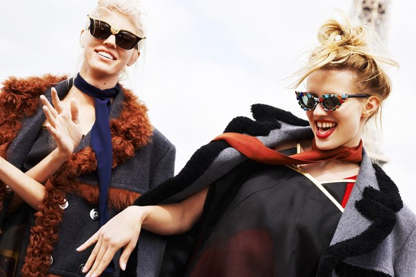 Devon Windsor & Natalie Siomiak by Katja Rahlwes