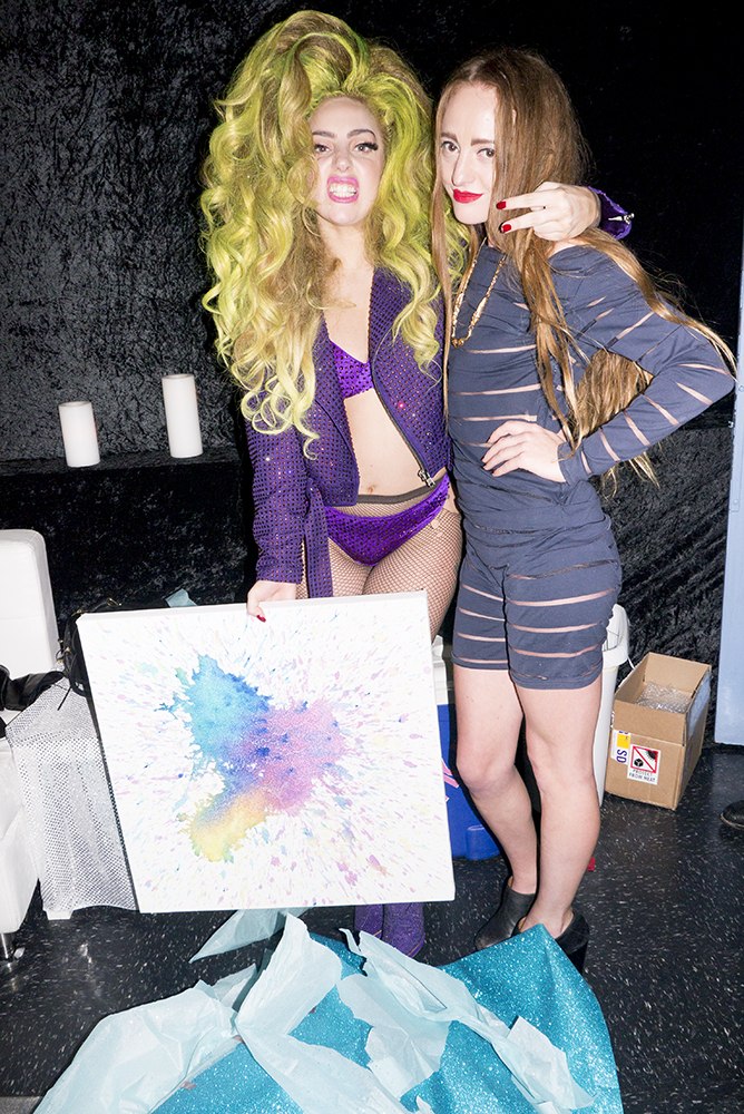 Леди Гага за кулисами