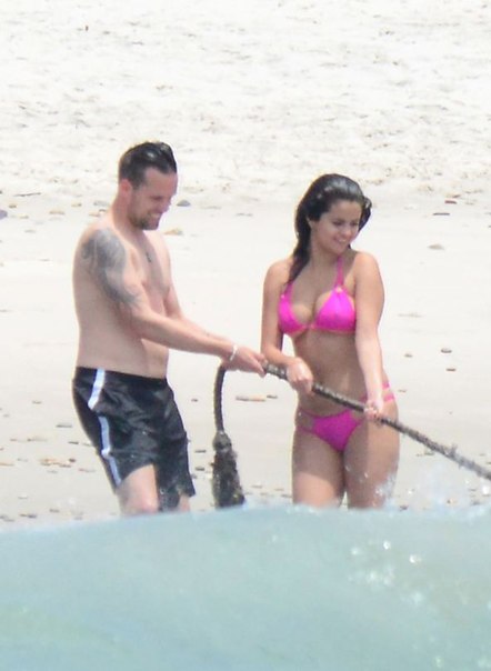 Selena Gomez – Bikini Candids in Mexico