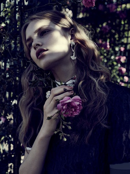 Aneta Pajak by Emma Tempest for Vogue Russia August