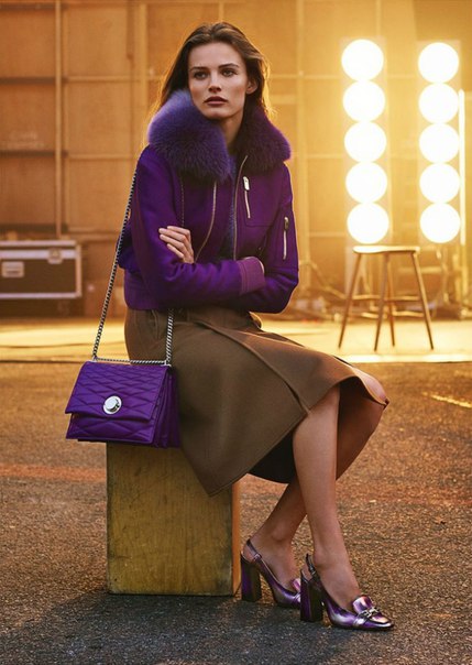 Edita Vilkeviciute for Bally Fall/Winter 2015-2016