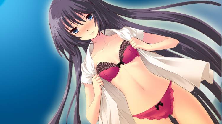 mizushima serika, anime, аниме, этти, грудь