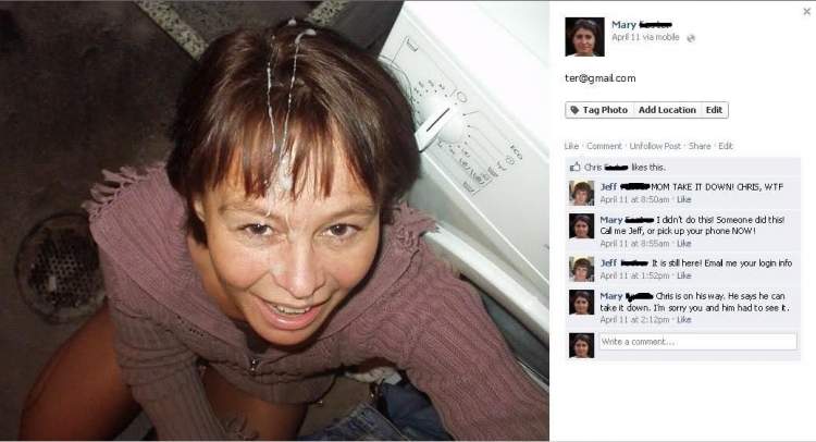 Когда мама создала учетку в фейсбуке