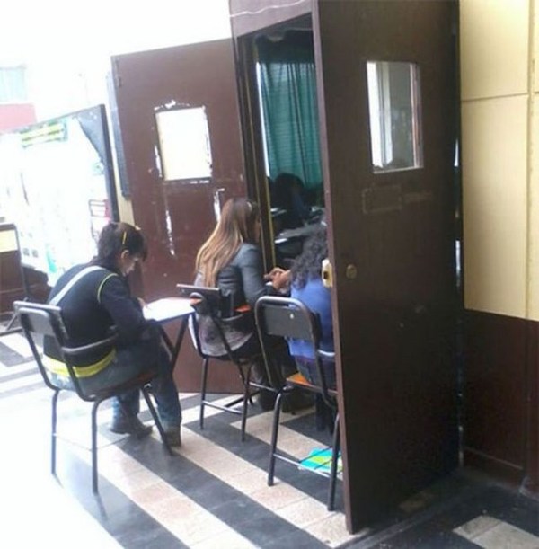 Задняя парта в институте