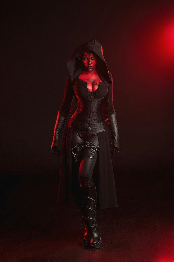 Female Darth Maul. Модель - John Dee (Stefano)