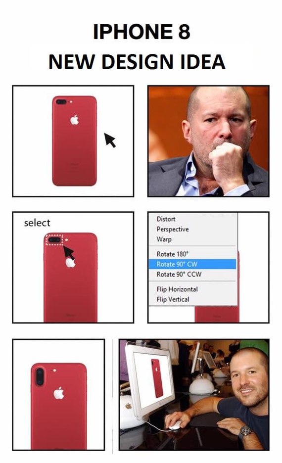 С вами Джонни Айв и сегодня я покажу, как мы сделали инновационный iPhone 8