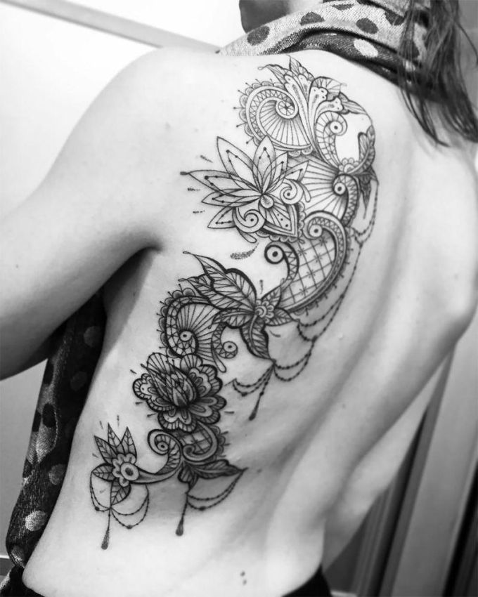 Наколи мне кружева