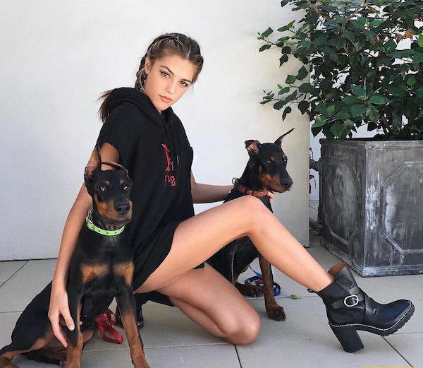 Прелестная дочка "Рэмбо" Sistine Stallone