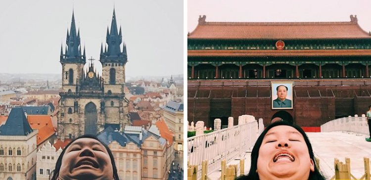Женщина бросила вызов гламурным фото в Instagram!