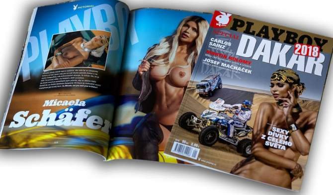 Микаэла Шефер в специальном выпуске журнала Playboy