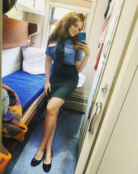 Проводники шикарные женщины на фото