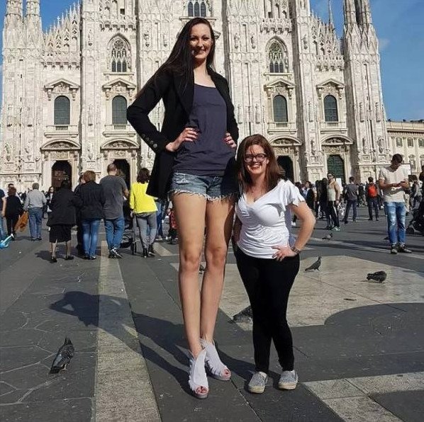 Высокие известные красивые женщины на фото