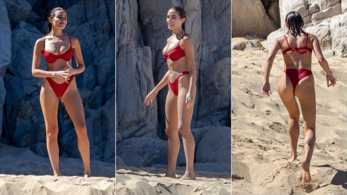 Американская модель и актриса Olivia Culpo в бикини
