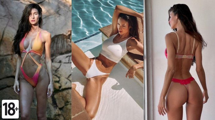 Испанская модель Зурине Аспиунза на горячих фотографиях.