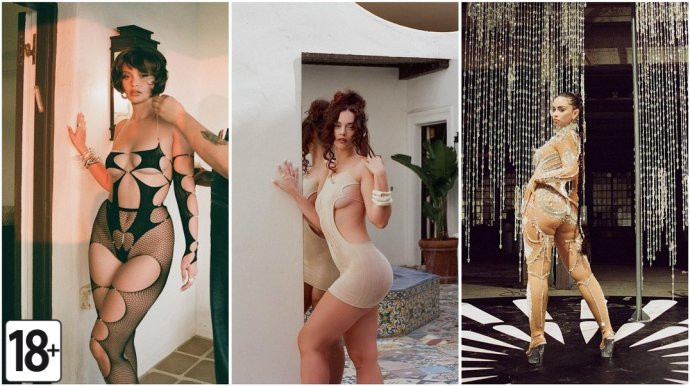 Sabrina Claudio попала в объективы фотографов в эффектных образах.