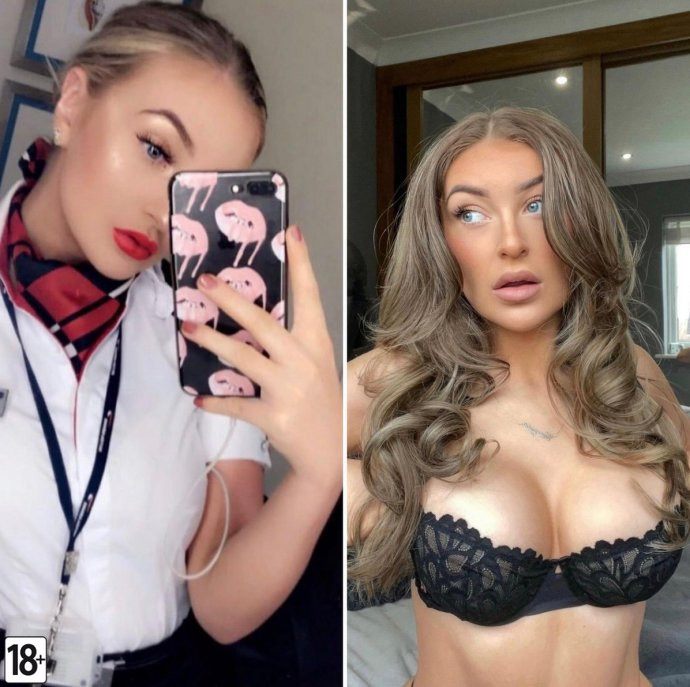 Самые привлекательные стюардессы (40 фотографий)