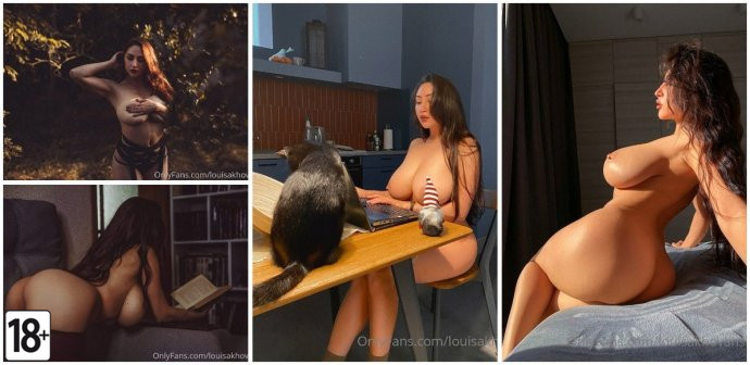 Модель Луиза Ховански на горячих снимках